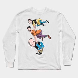 Old Master Q and Friends Long Sleeve T-Shirt